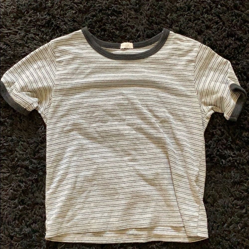 Brandy Melville basic striped short sleeve